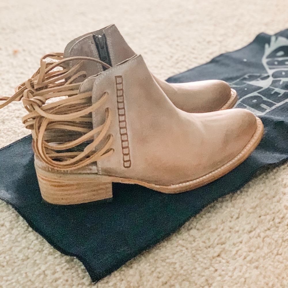 Size 9 Freebird JoJo booties.  SOLD